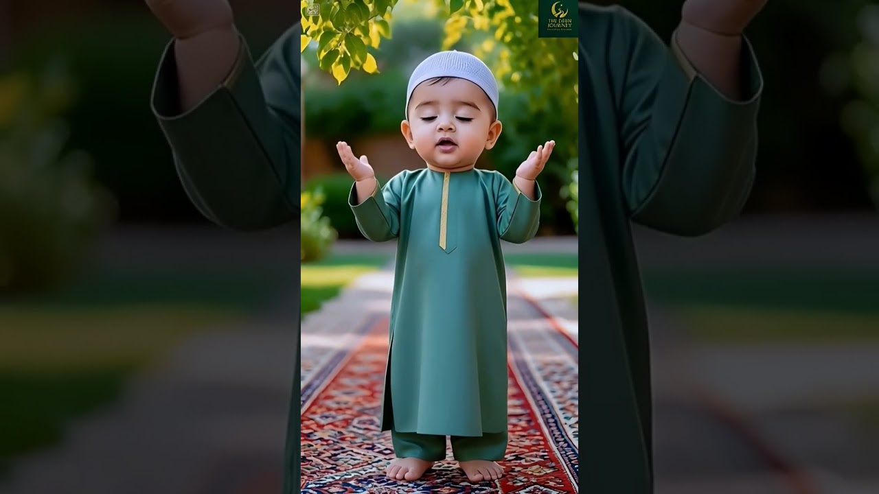 Adorable Baby Says “La ilaha illallah” 🌙✨ 