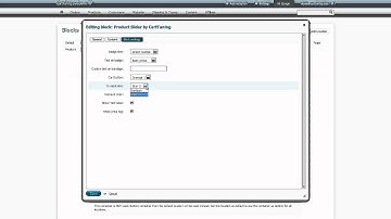 CS-Cart 3 -  Product Slider - Advanced settings