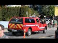 Vancouver Fire Medic 15 Patrolling at the Sunset Beach 420 Event