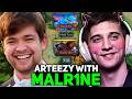 ARTEEZY on URSA with MALRINE on PUCK // HIGH MMR GAME