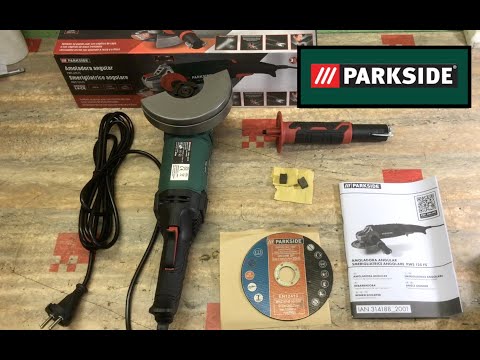 PARK SIDE Amoladora angular Parkside PWS 125 F6-1200W - 230V - Enchufe  europeo : : Bricolaje y herramientas
