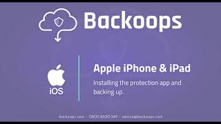How to install Backoops Cyber Backup protection on your Apple iOS device