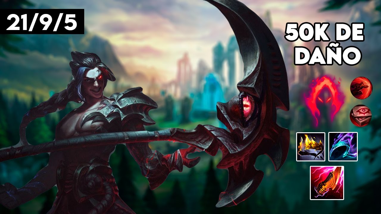 Kayn Rojo Con La Build De Asesino Esta Rotisimo! (Termino con 21 KILLS)