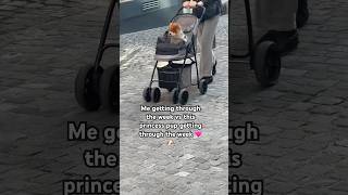 Pretty Little Baby 🐶Gets Royal Pram Treatment 👑 Resimi