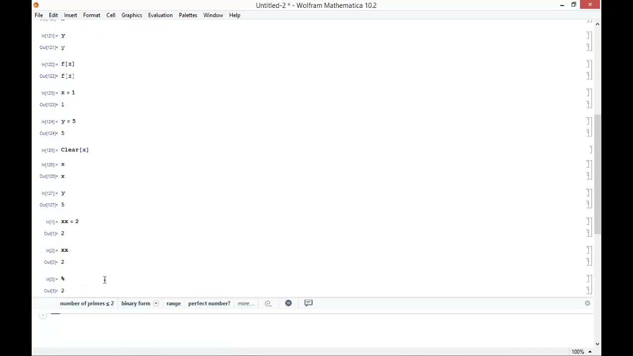 Wolfram Mathematica intro clear quit kernel referencing