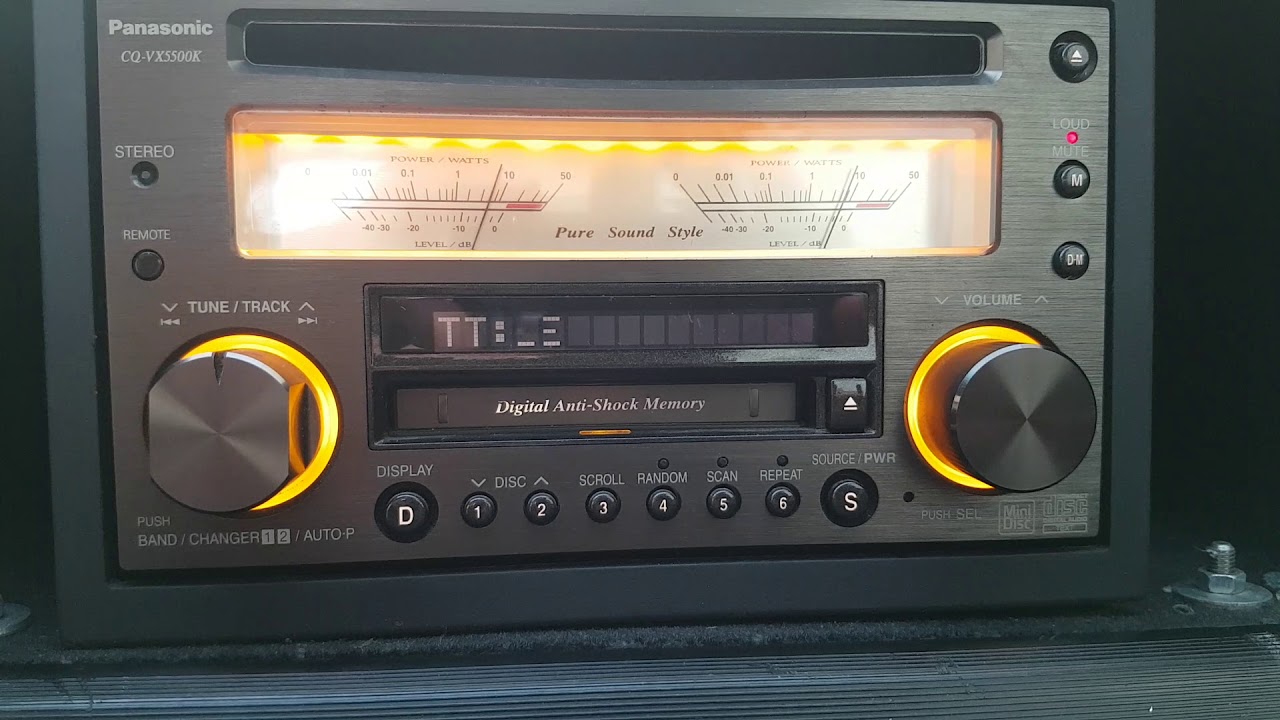 panasonic cq-vx5500K(1) - YouTube