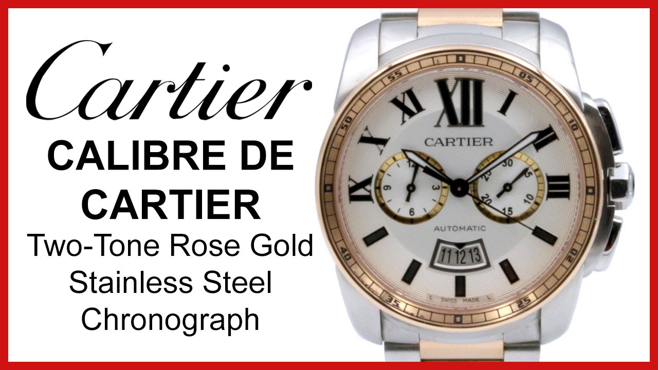 Cartier Calibre de Cartier, Two-Tone 