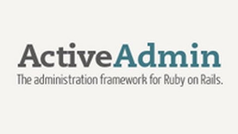 Ruby on Rails - Railscasts #284 Active Admin