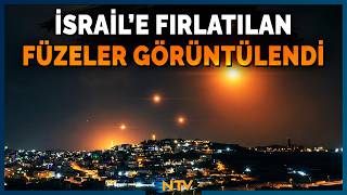 İran Füzelerinin İsraili Vurduğu Anlar Görüntülendi Ntv
