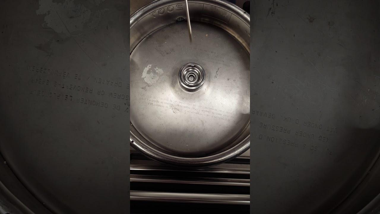 European Keg remove Sanke valve stem with safety