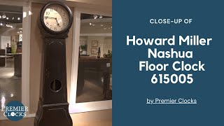 Nashua Modern Grandfather Clock 615005 By Howard Miller At Premier Clocks