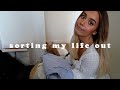 SORTING MY LIFE OUT: ORGANISING CLOTHES, SKINCARE CHANGES + FITNESS PLANNING | Hello October