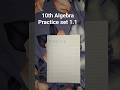 #10th Algebra #practice set 1.1#education #10th #exam