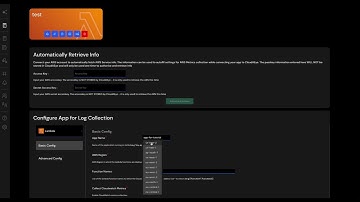 Add an App in Logs Lite