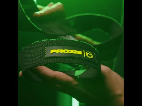 Prozis | 8 Shape Lifting Straps - Black / Neon Yellow
