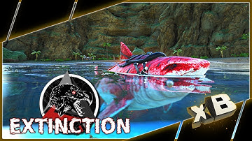 BOSS ARENA | DRAGONREX | ALPHA SHARK!:: MODDED ARK: Extinction :: Ep 18