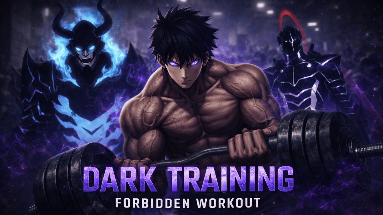 DARK TRAINING | The Forbidden Shadow Monarch Workout (Solo Leveling Epic Album)