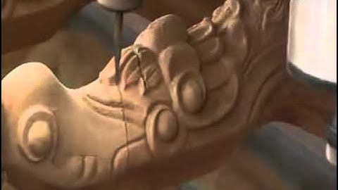 CNC router with rotary axis engrave on table legs