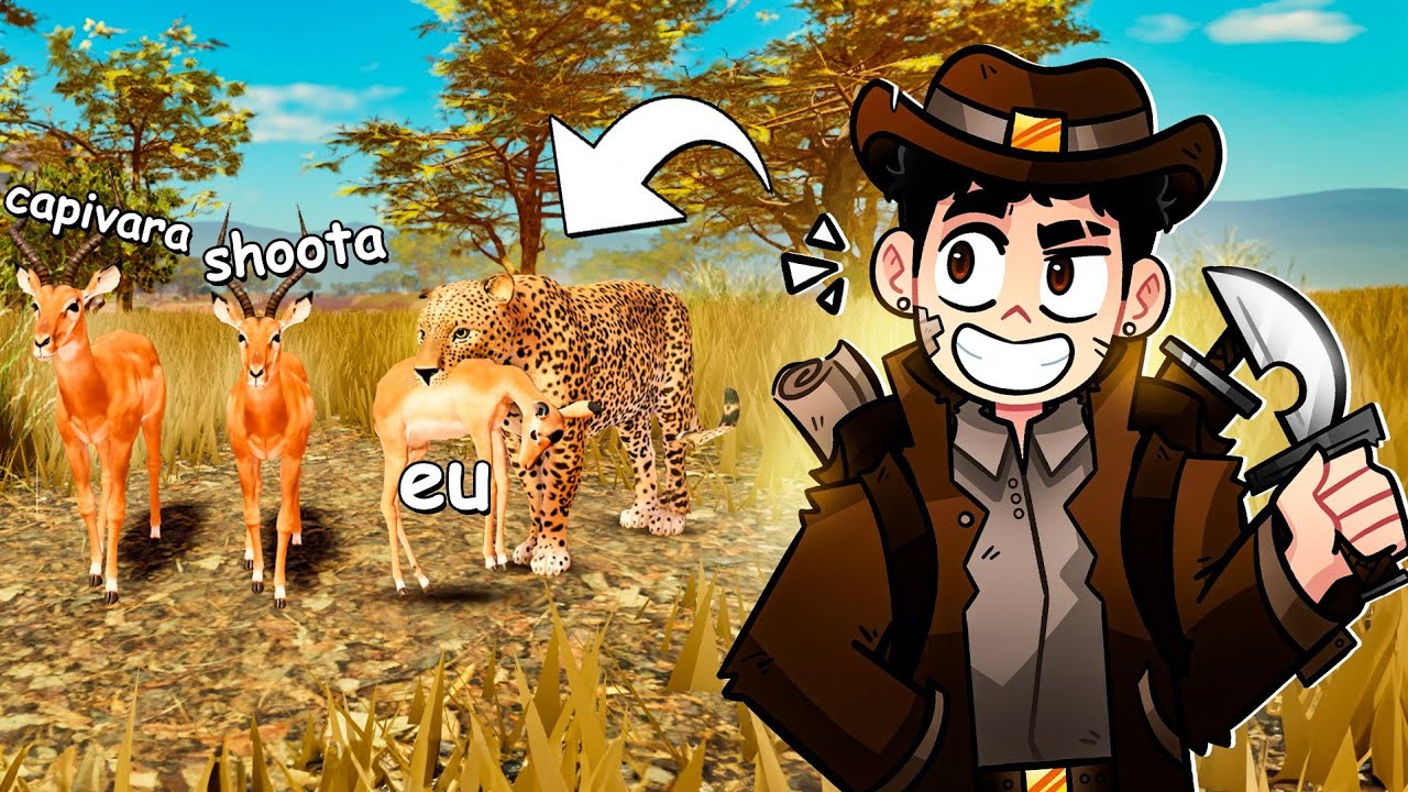 3 viadinhos tentando SOBREVIVER a vida SELVAGI do Roblox kkkk