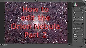 How to Edit Astrophotography Images in Photoshop | Editing the Orion Nebula Part 2 | Final Touches