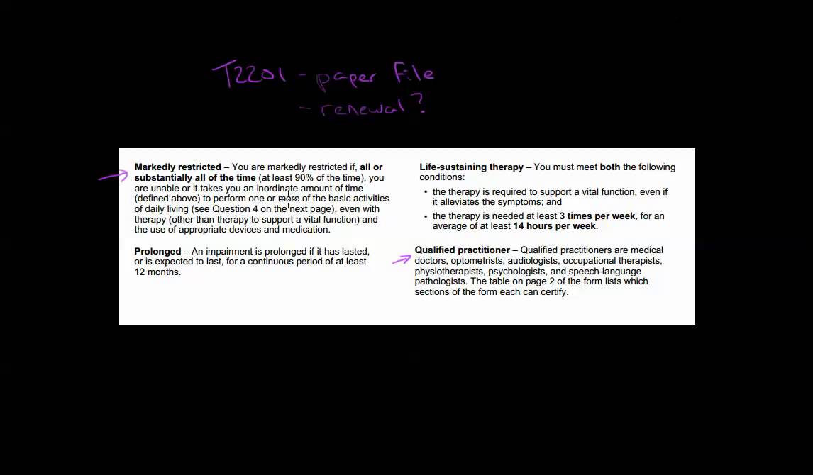 Disability Tax Credit 2014