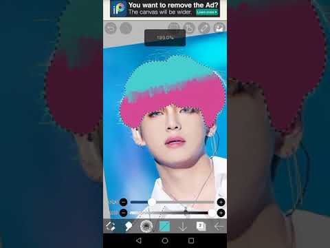 Taehyung üstü mavi altı mor saç+mor dudak+mor göz-Chaewia