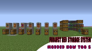 Minecraft ( Project Guide Better Storage - YouTube