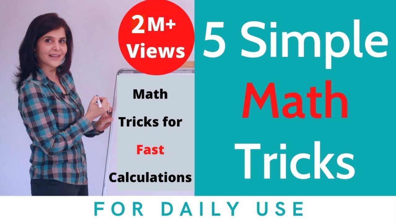 ⁣5 Simple Math Tricks For Fast Calculations | Mathematics Tricks for Daily Use | ChetChat Math Tips