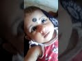 Cute funny baby shouting and crying loudly