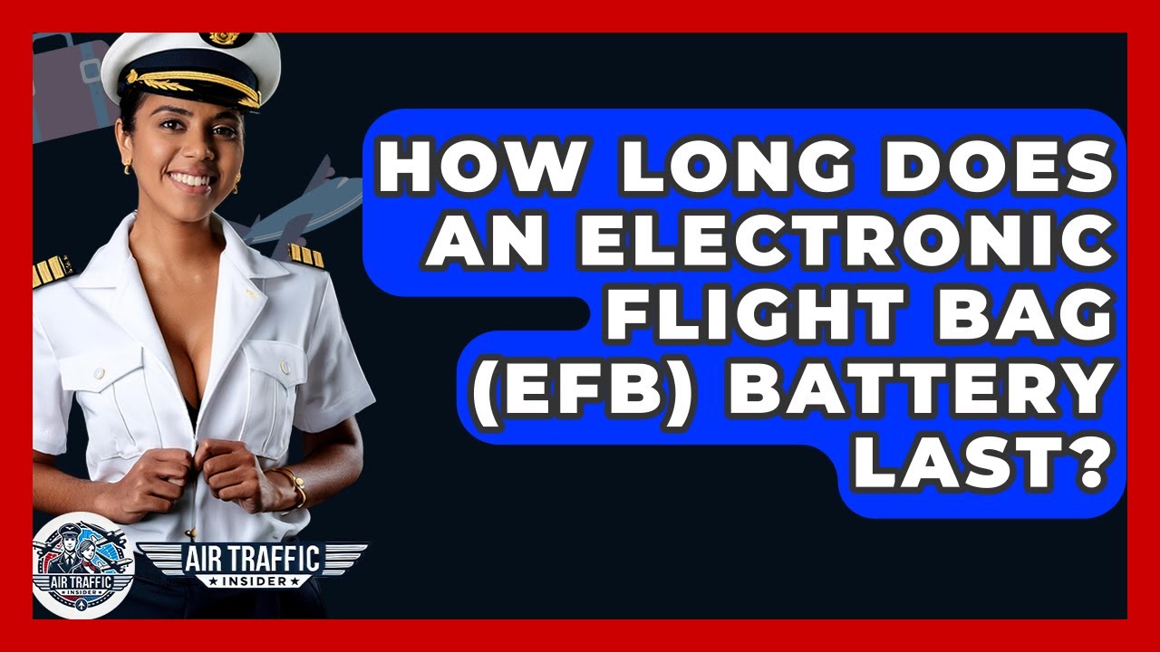 How Long Does An Electronic Flight Bag (EFB) Battery Last? - Air Traffic Insider