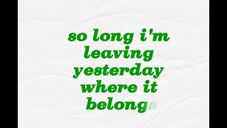 so long 
