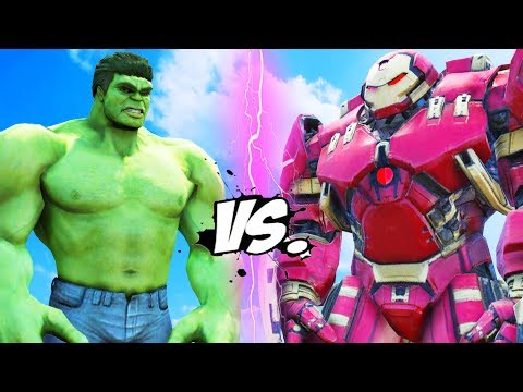 Hulk VS Hulkbuster - EPIC BATTLE