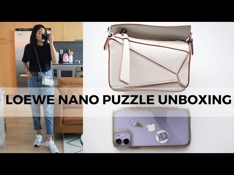 LOEWE NANO PUZZLE BAG  Review + How To Style — WOAHSTYLE