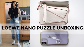 LOEWE NANO PUZZLE BAG  Review + How To Style — WOAHSTYLE