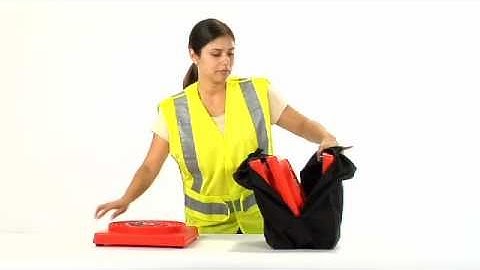 Collapsing Road Traffic Cone