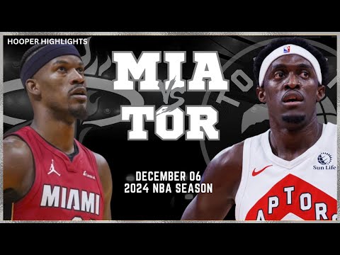 Miami Heat vs Toronto Raptors Full Game Highlights 