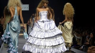 Я в шоу-показе «Великий бал S» дома моды «OLGA RUSAN». Moscow Fashion week.