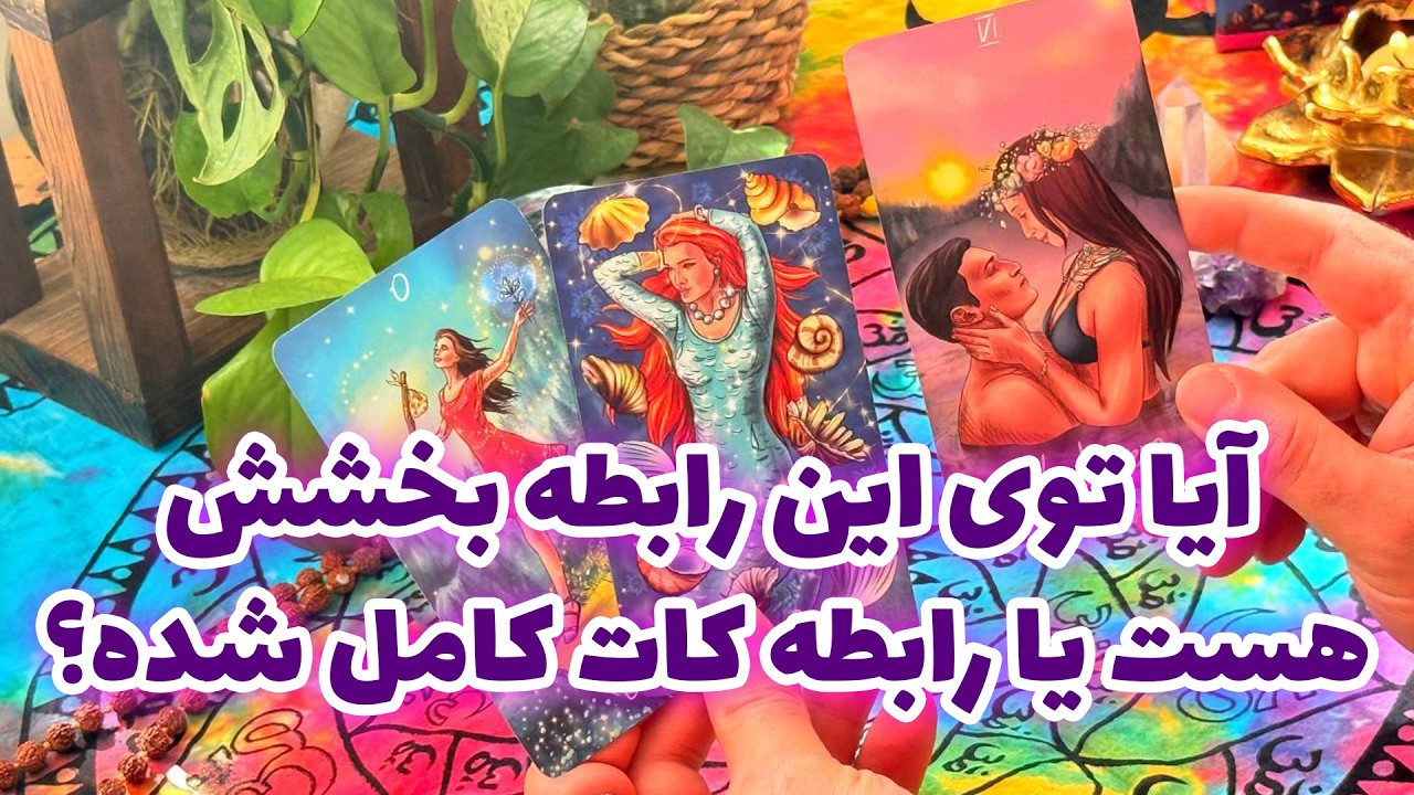 فال تاروت مرلین - آیا توی این رابطه بخشش هست یا رابطه کات کامل شده؟