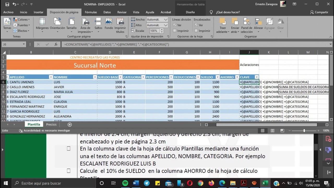 Dudas MOS Excel 2016 Multiproyecto 7 - YouTube