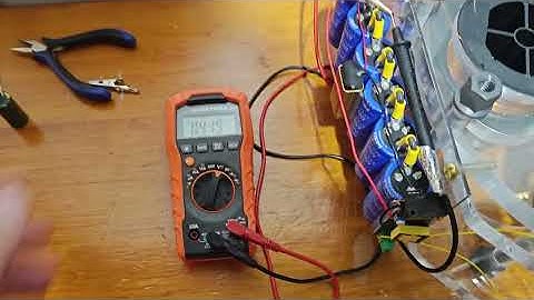 High resistance pulse motor load test. Power input 0.002 watts power output 0.007 watts 3x output?