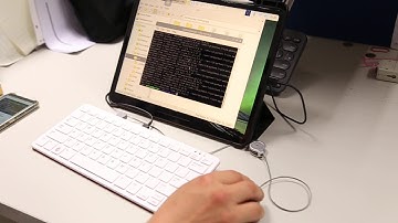 The Best iPad Accessory! Controlling your iPad through the keyboard of the RaspberryPi 400 | OTG HID