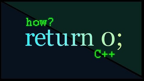 C++ Return Statements - Explained