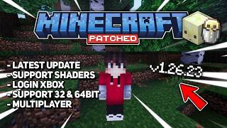 Download Minecraft Patch 26.23.1 Sulfur Cube - Hotfix Release &amp; Support Shaders‼️