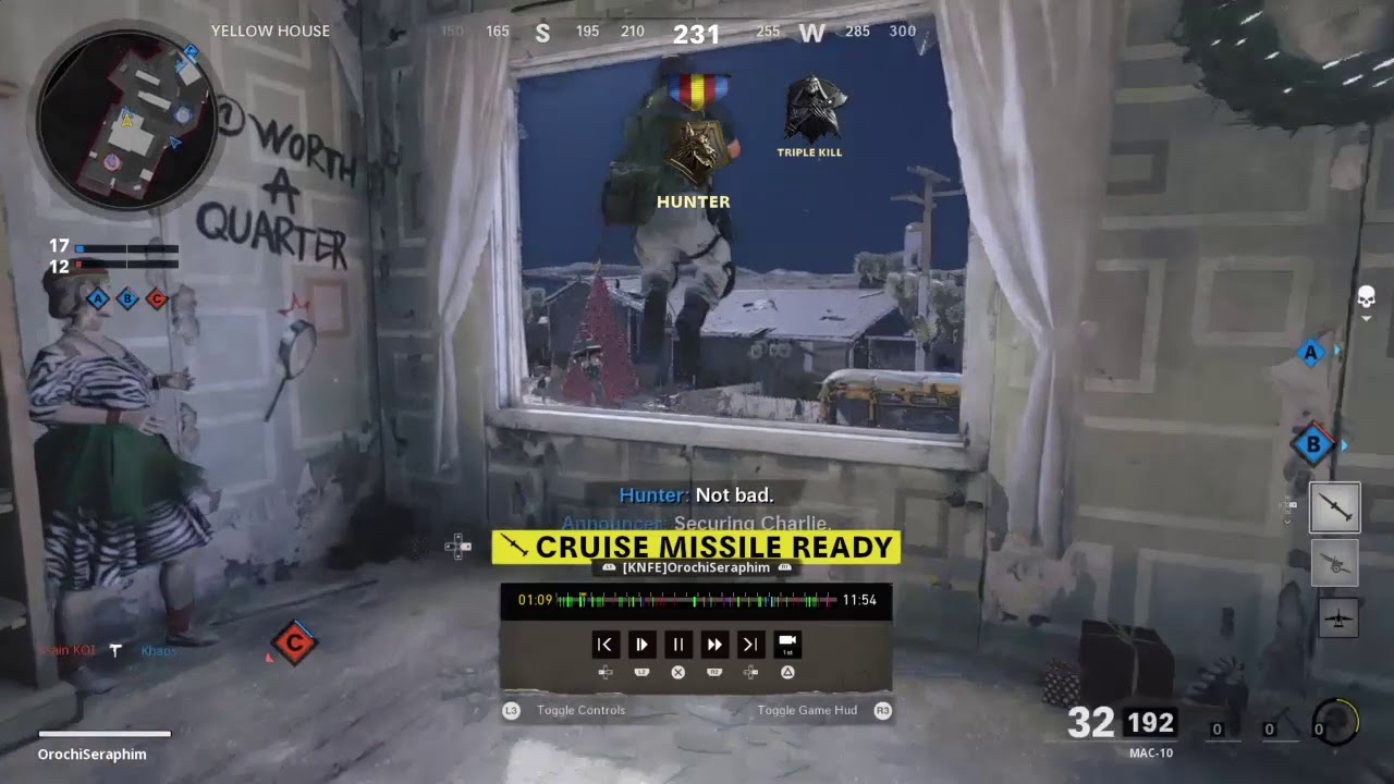 COD CW KNIFING/HAWK*