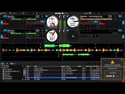 Serato Dj Pro 2 0 Skin For Virtual Dj 8 - 4 Decks