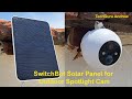 SwitchBot Solar Panel for Outdoor Spotlight Cam REVIEW