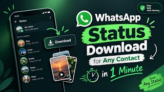 Download WhatsApp Status in One Minute | Trick | Status download kaise karen screenshot 5
