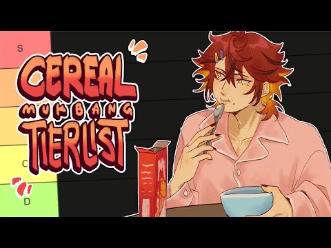 Cereal Mukbang Tierlist EATING AND RANKING THE BEST CEREAL 