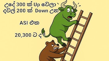 ASI එක 20,300 ට ද? Will ASI of CSE dropped towards 20,300?