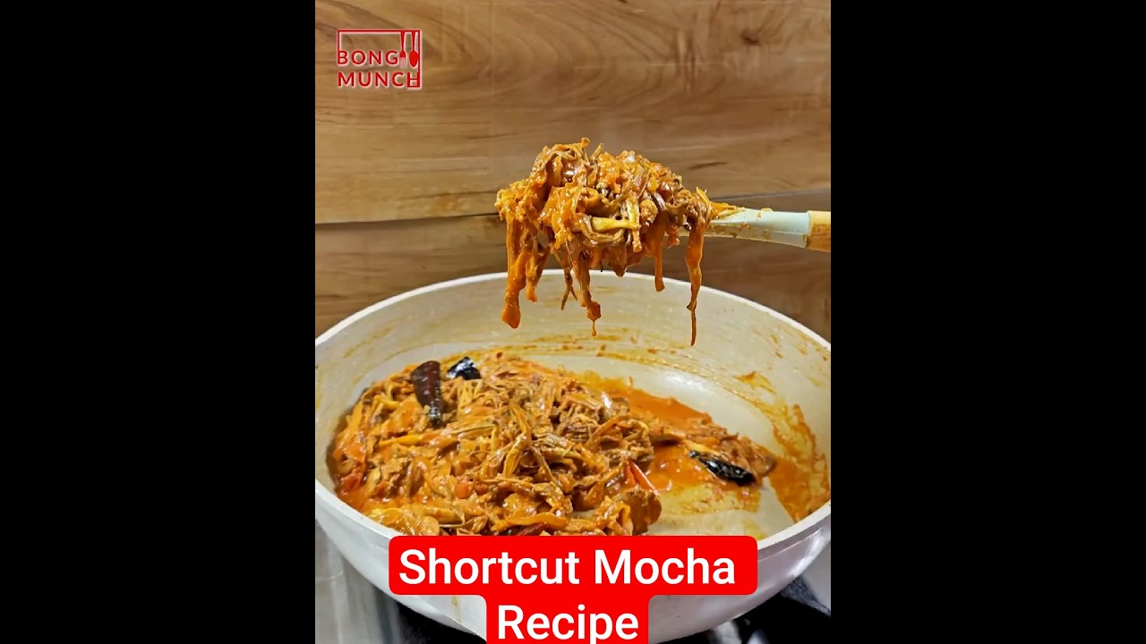 Shortcut Mocha Recipe | Banana Flower Recipe
